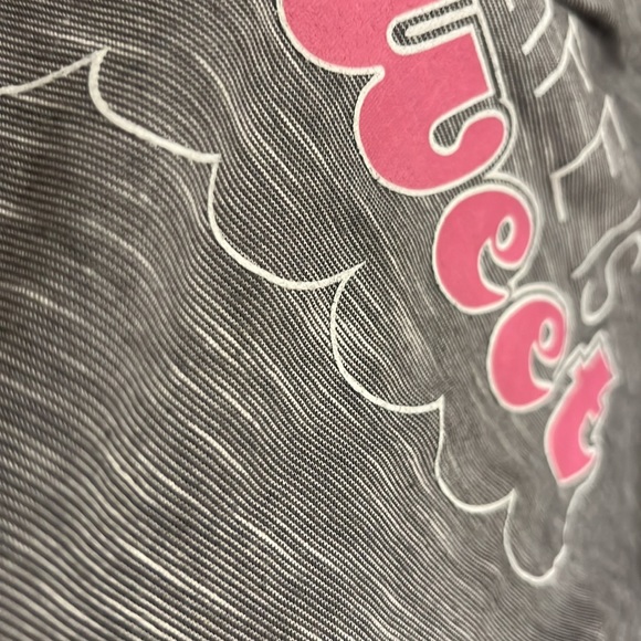 Modern Lux New Statement Tee Shirt Life is Sweet L - Picture 3 of 3